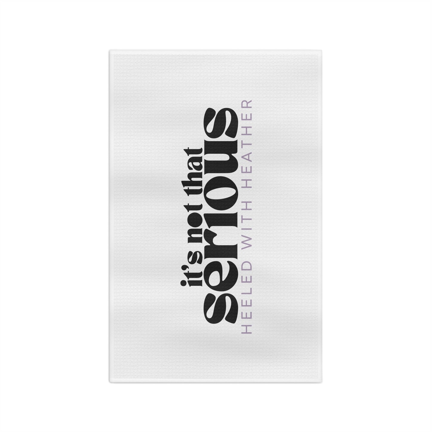 Microfiber Towel - It's not that serious