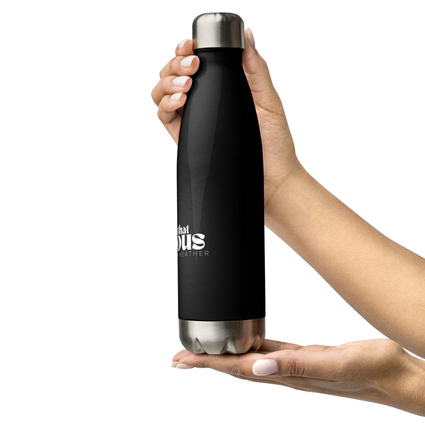 Stainless steel water bottle - It's not that serious