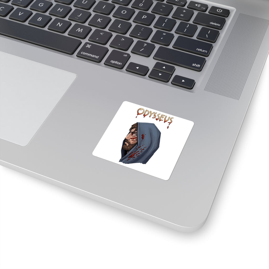 Odysseus Profile Sticker Square Decal