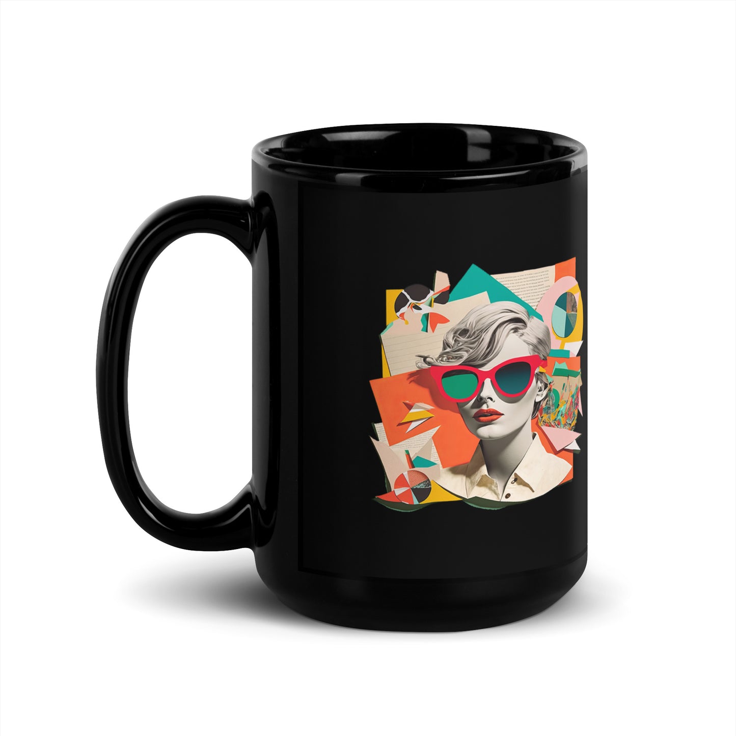 Life is better with Artrendy - Black Glossy Mug