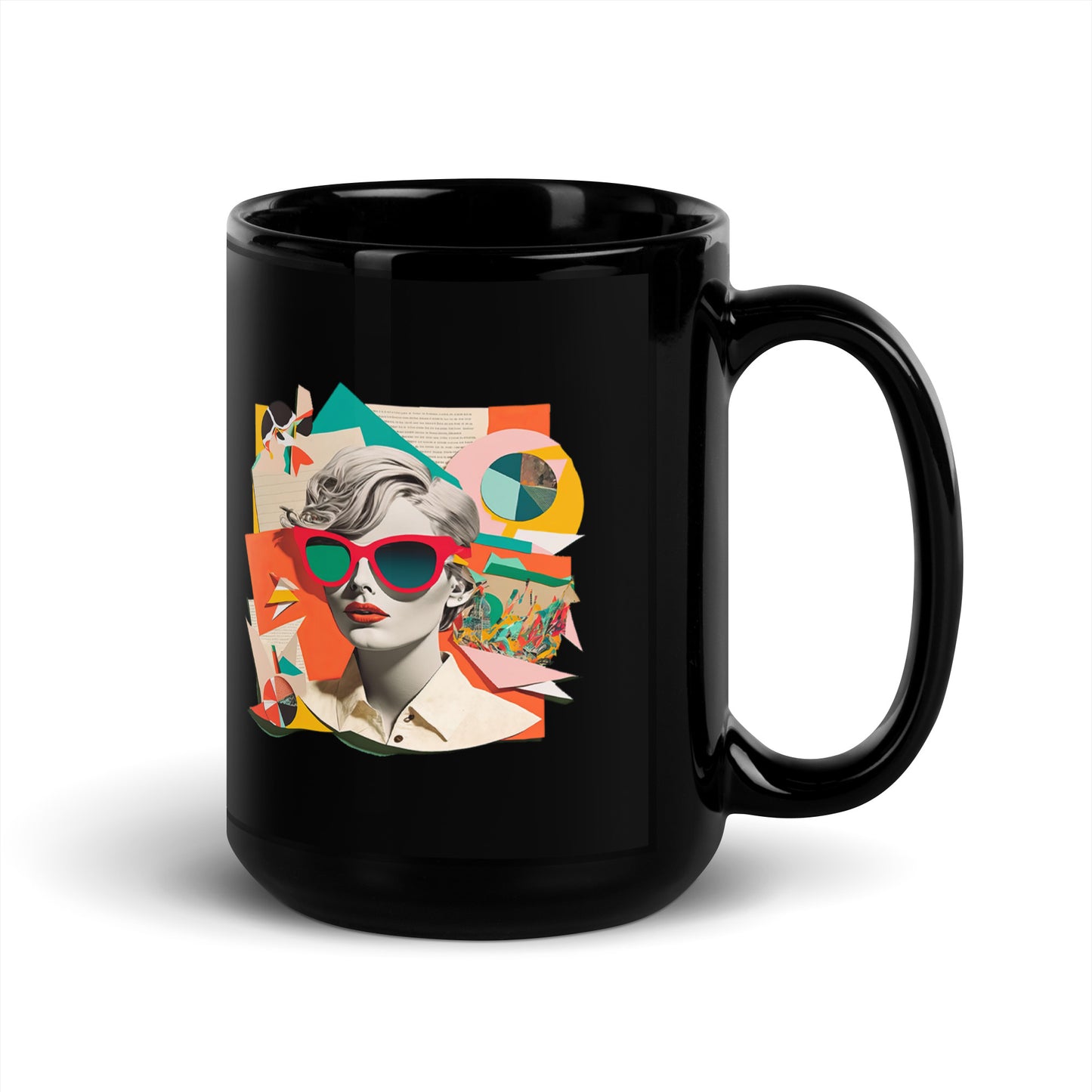 Life is better with Artrendy - Black Glossy Mug