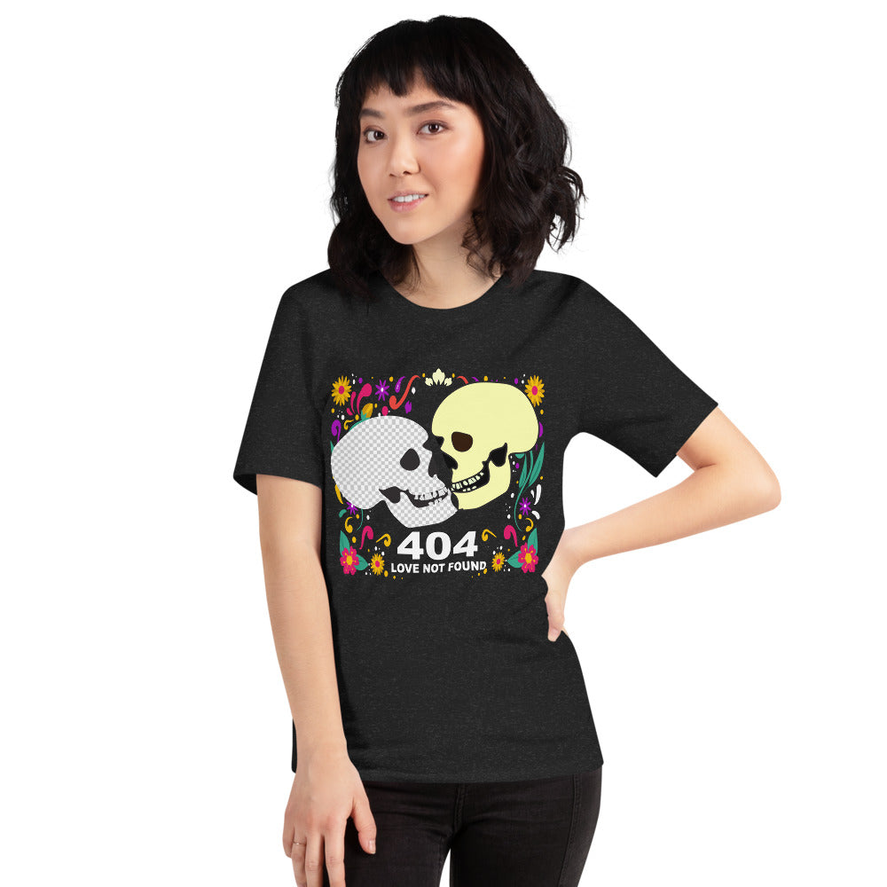 404 Love not found unisex t-shirt